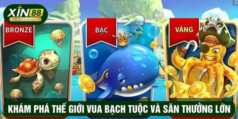 Khám phá thế giới vua bạch tuộc và săn thưởng