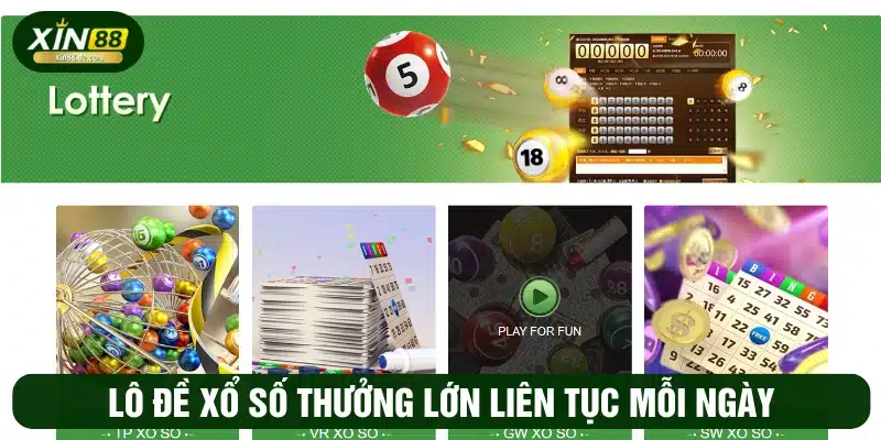 Chơi xổ số trực tuyến nâng cao cơ hội thắng